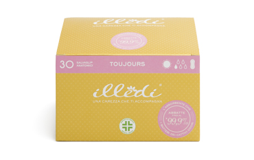 ILLEDI TOUJOURS SALVASLIP ANATOMICI COTONE ORGANIC 30 PEZZI - doctorpill.it