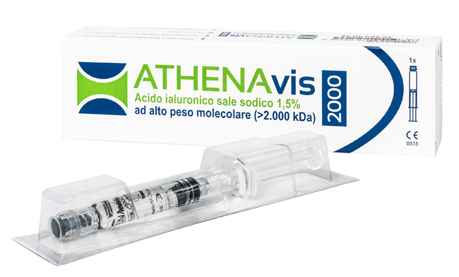 SIRINGA INTRA-ARTICOLARE ATHENAVIS 2000 ACIDO IALURONICO 1,5% 30MG 2 ML - doctorpill.it