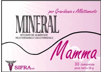 MINERAL MAMMA INTEGRATORE ALIMENTARE PER GRAVIDANZA ED ALLATTAMENTO 30 COMPRESSE 39 G - doctorpill.it