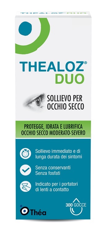 THEALOZ DUO SOLUZIONE OCULARE FLACONE 10 ML - doctorpill.it