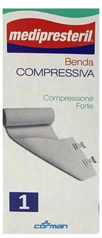 BENDA MEDIPRESTERIL COMPRESSIONE FORTE M4,5X10CM TESI - doctorpill.it
