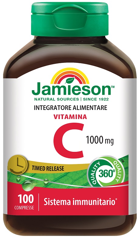 JAMIESON VITAMINA C 1000 TIMED RELEASE 100 COMPRESSE BARATTOG - doctorpill.it