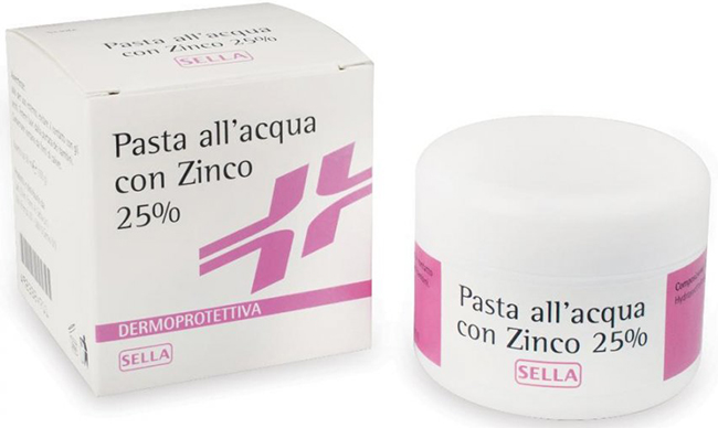 PASTA ACQUA CON ZINCO 25% 100 G - doctorpill.it