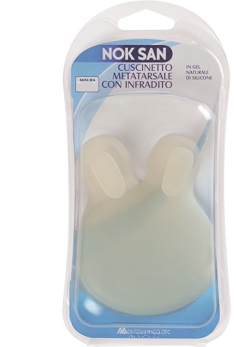NOK SAN GEL CUSCINETTO METATARSALE CON INFRADITO S/M - doctorpill.it