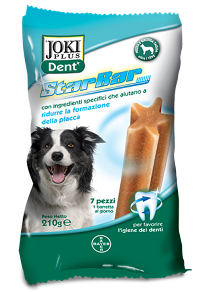 JOKI DENT CLASSIC SACCHETTO 210 G PER CANI DI TAGLIA MEDIA DA 12 A 25 KG - doctorpill.it