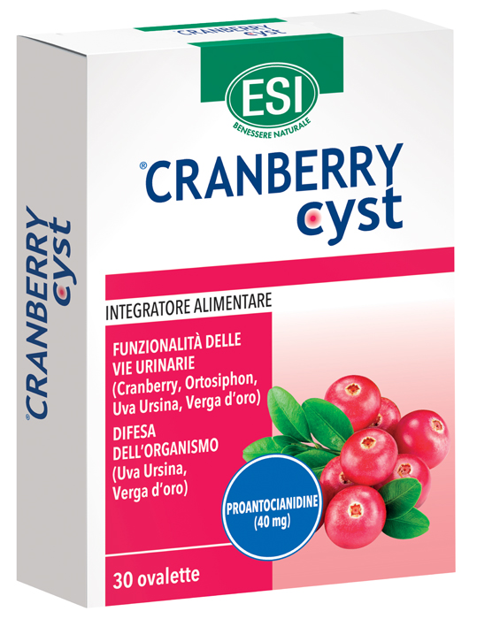 ESI CRANBERRY CYST 30 OVALETTE - doctorpill.it