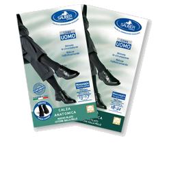 CALZA UOMO COTONE 140 DENARI PICCOLA BLU - doctorpill.it