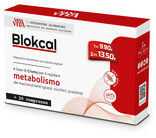 SANAVITA BLOKCAL 20 COMPRESSE - doctorpill.it