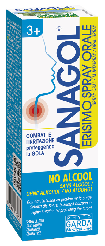SANAGOL SPRAY ERISIMO SENZA ALCOOL 20 ML - doctorpill.it