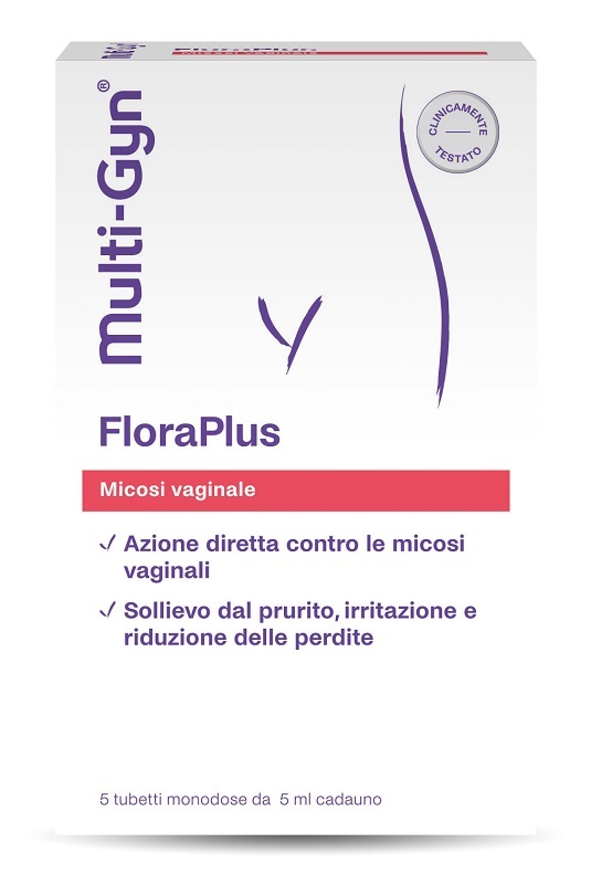 FLORAPLUS MULTI-GYN CANDIDOSI VAGINALE 5 TUBETTI X 5 ML - doctorpill.it