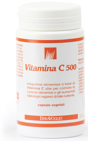 VITAMINA C500 100 CAPSULE PILLOLIERA 67 G - doctorpill.it