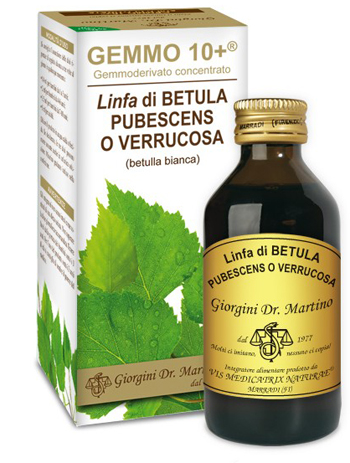 GEMMO 10+ BETULLA B LINFA 100 ML LIQUIDO ANALCOLICO - doctorpill.it