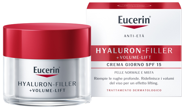 EUCERIN HYALURON FILLER VOLUME GIORNO PELLE NORMALE MISTA 50 ML - doctorpill.it