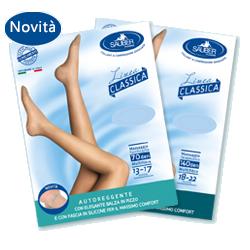 SAUBER CALZA AUTOREGGENTE 70 DENARI MAGLIA MICRORETE NEUTRO BEIGE 2 LINEA CLASSICA - doctorpill.it