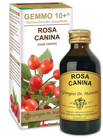 GEMMO 10+ ROSA CANINA LIQUIDO ANALCOLICO 100 ML - doctorpill.it