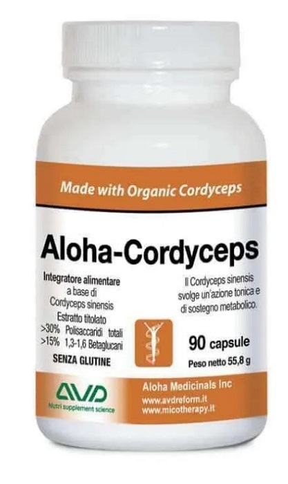 ALOHA CORDYCEPS 90 CAPSULE - doctorpill.it