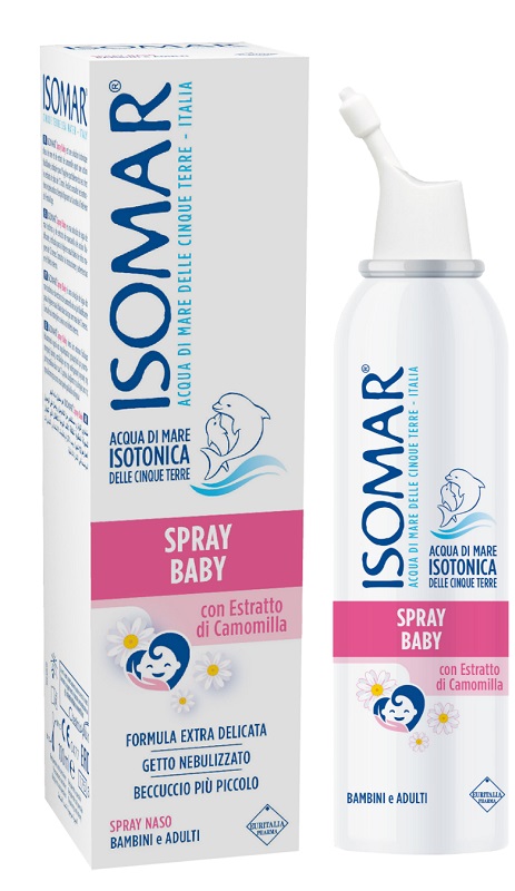 ISOMAR SPRAY BABY CON CAMOMILLA 100 ML - doctorpill.it