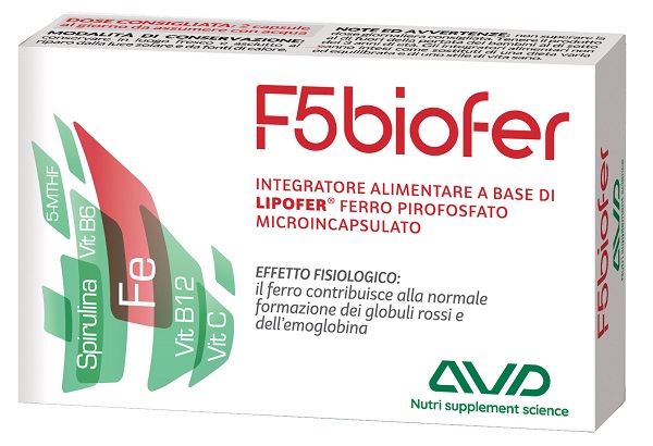 F5 BIOFER 30 CAPSULE BLISTER 14,8 G - doctorpill.it