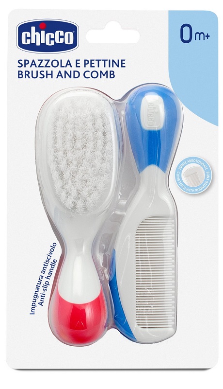 CHICCO SPAZZOLA + PETTINE NYLON - doctorpill.it