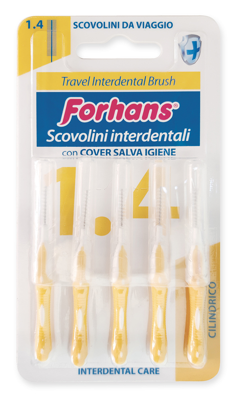 FORHANS TRAVEL INTERDENTAL BRUSH 1,4 - doctorpill.it