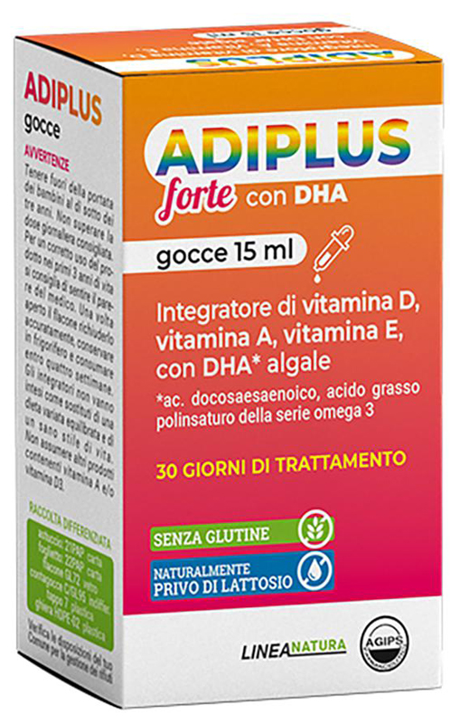 ADIPLUS FORTE CON DHA GOCCE FLACONCINO 15 ML - doctorpill.it
