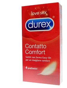 PROFILATTICO DUREX CONTATTO COMFORT 4 PEZZI - doctorpill.it