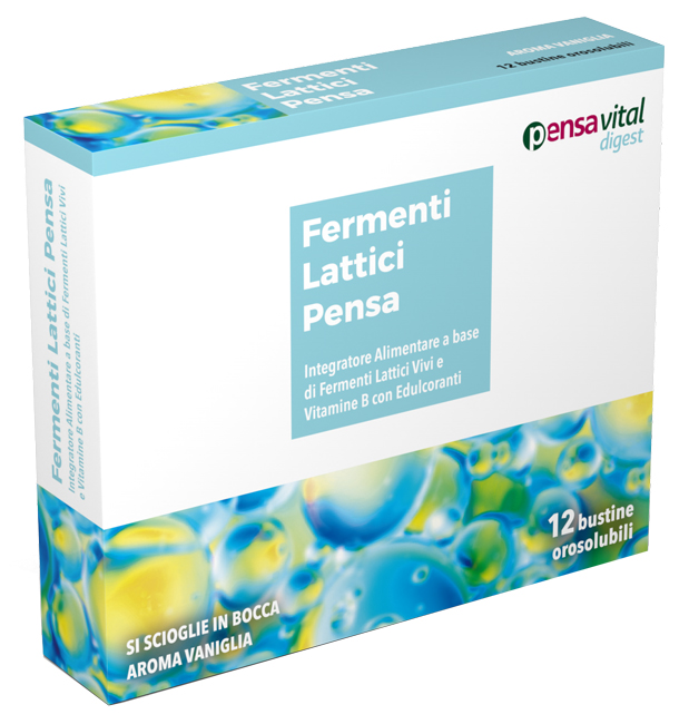 FERMENTI LATTICI VIVI E VITAMINE B 12 VANIGLIA BUSTINE OROSOLUBILI - doctorpill.it