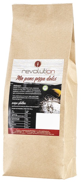 REVOLUTION MIX PANE PIZZA E IMPASTI LIEVITATI 1KG - doctorpill.it