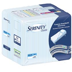 TRAVERSA SALVAMATERASSO PER INCONTINENZA SERENITY CLASSIC ALOE 60X90CM 15 PEZZI FARMABILITY - doctorpill.it