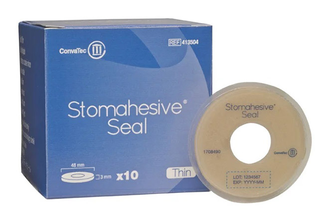ANELLO STOMIA STOMAHESIVE SEAL FORO APERTURA 18MM DIAMETRO 48MM 10 PEZZI - doctorpill.it