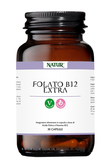 FOLATO B12 EXTRA 30 CAPSULE - doctorpill.it
