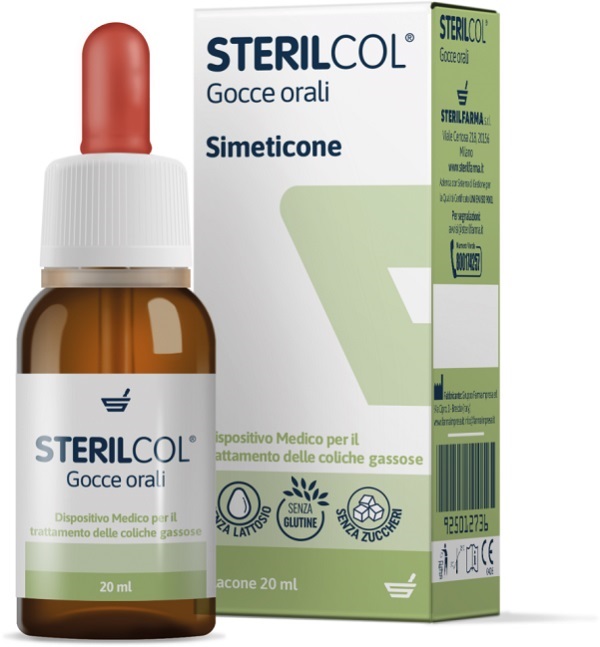 STERILCOL GOCCE ORALI SOSPENSIONE GASTROFUNZIONALE FLACONCINO 20 ML - doctorpill.it