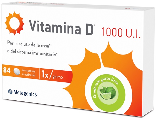 VITAMINA D 1000 UI 84 COMPRESSE MASTICABILI - doctorpill.it
