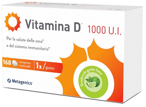 VITAMINA D 1000 UI 168 COMPRESSE MASTICABILI - doctorpill.it