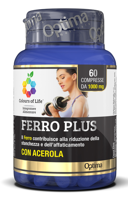 COLOURS OF LIFE FERRO PLUS 60 COMPRESSE 1000 MG - doctorpill.it