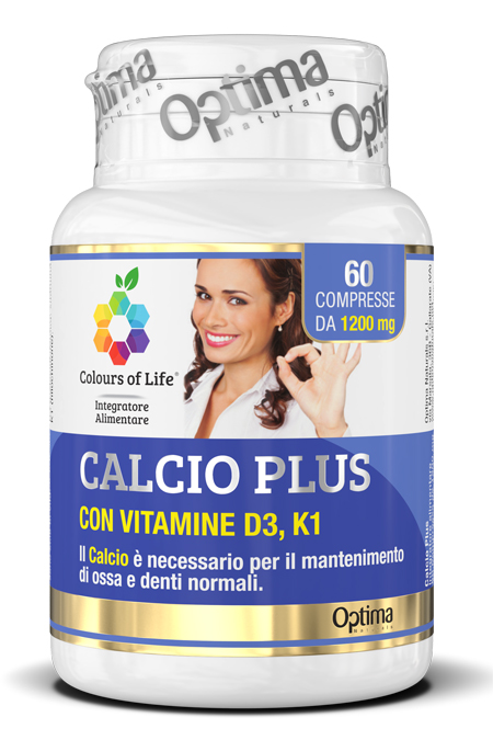 COLOURS OF LIFE CALCIO PLUS 60 COMPRESSE 1200 MG - doctorpill.it