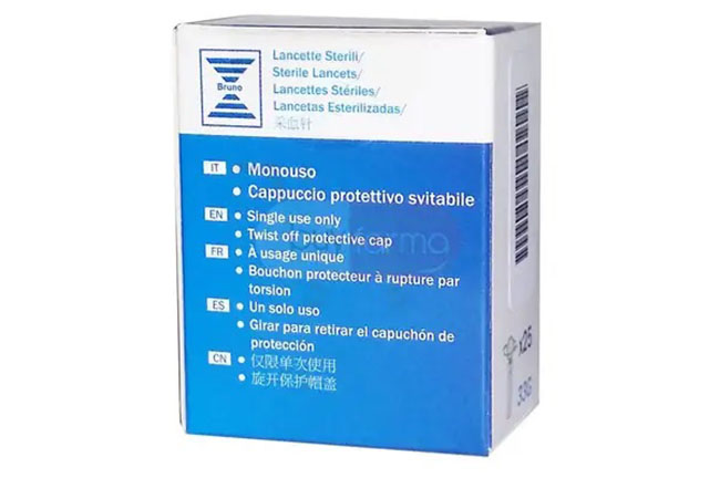 LANCETTE PUNGIDITO BRUNO 25 PEZZI - doctorpill.it