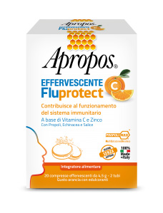 APROPOS FLUPROTECT EFFERVESCENTE C 20 COMPRESSE - doctorpill.it