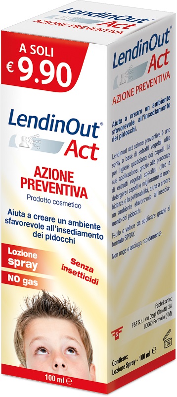 LENDINOUT ACT AZIONE PREVENTIVA SPRAY 100 ML - doctorpill.it