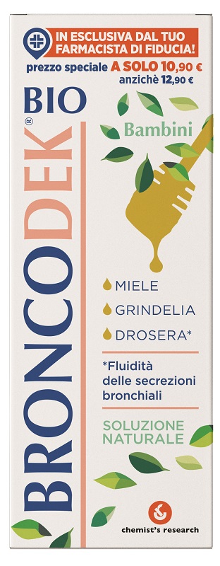 BRONCODEK BIO BAMBINI 200 ML - doctorpill.it