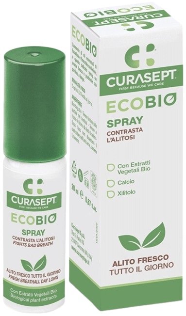 CURASEPT PHARMADENT ECOBIO SPRAY 20 ML - doctorpill.it