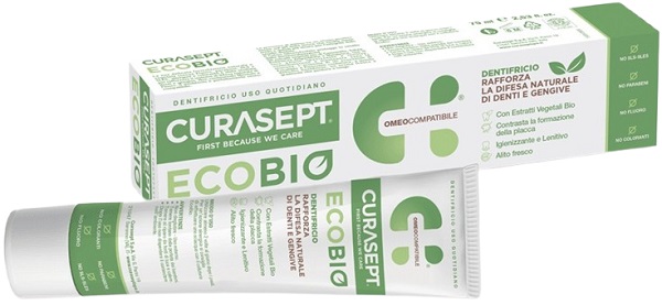 CURASEPT PHARMADENT ECOBIO DENTIFRICIO 75 ML - doctorpill.it