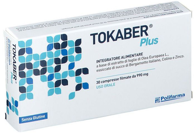 TOKABER PLUS 990MG 30 COMPRESSE - doctorpill.it