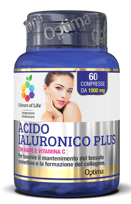 COLOURS OF LIFE ACIDO IALURONICO PLUS 60 COMPRESSE 1000 MG - doctorpill.it