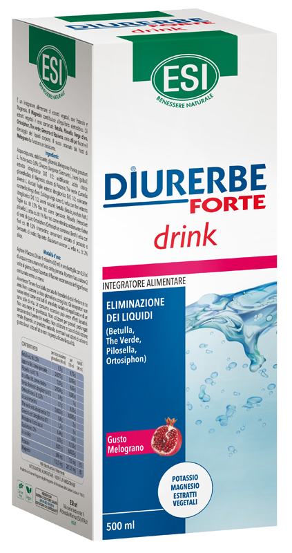 ESI DIURERBE FORTE DRINK MELOGRANO 500 ML - doctorpill.it