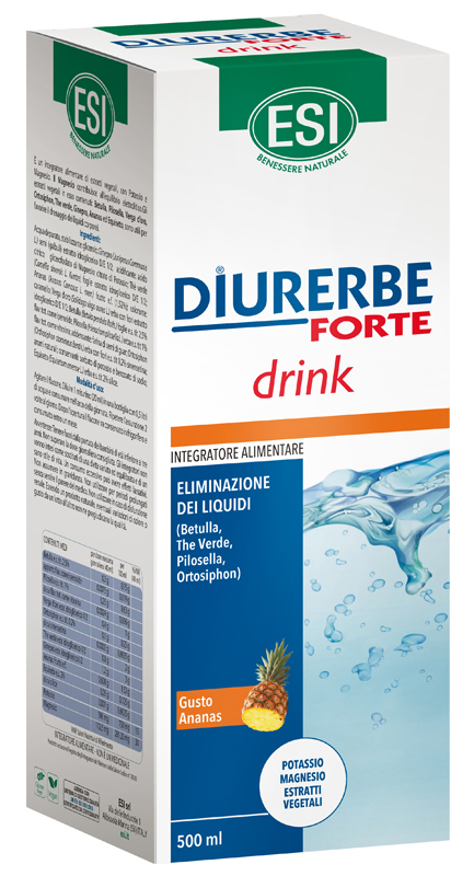 ESI DIURERBE FORTE DRINK ANANAS 500 ML - doctorpill.it