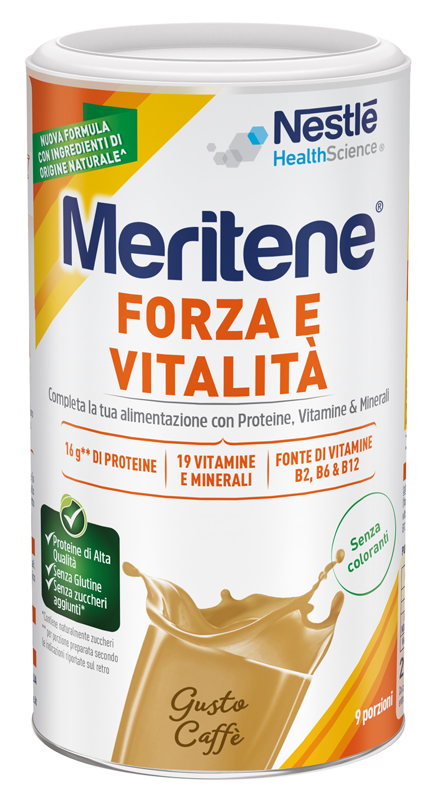 MERITENE FORZA E VITALITA' CAFFE 270 G - doctorpill.it