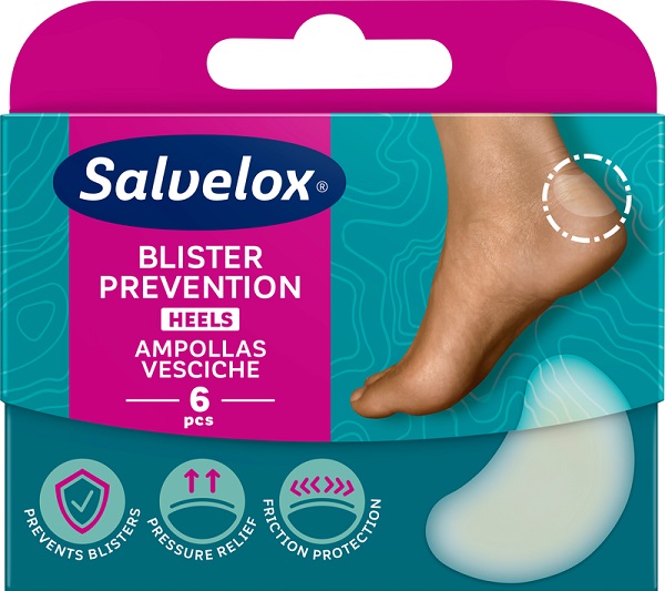 CEROTTO VESCICHE SALVELOX BLISTER PREVENTION HEELS 6 PEZZI - doctorpill.it
