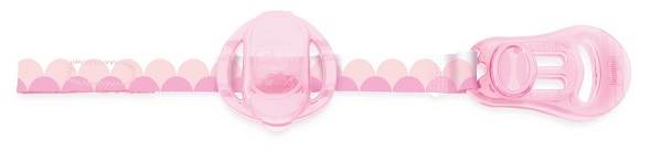 CHICCO CLIP SALVASUCCHIETTO ROSA 1 PEZZO - doctorpill.it
