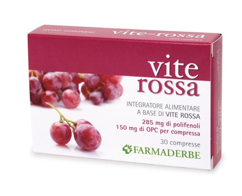 VITE ROSSA 30 COMPRESSE - doctorpill.it